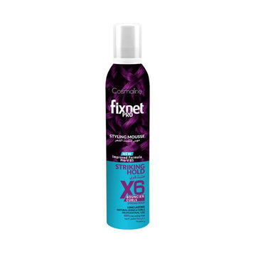 Cosmaline Fixnet Pro Styling Mousse X6 Bouncier Curls