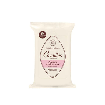 Cavailles Intimate Extra Soft Wipes X15