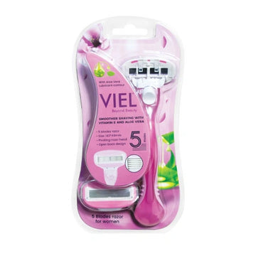 Optimal 5-Blades Razor For Women Pink