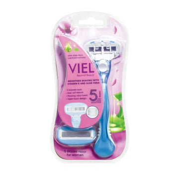Optimal 5-Blades Razor For Women Blue