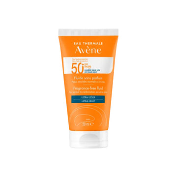 Avene Ultra Broad Spectrum Spf50+ Fragrance Free Fluid For Normal To Combination Sensitive Skin