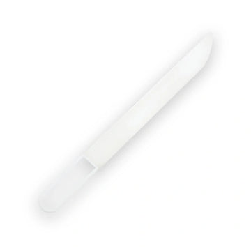 Optimal Double-Sided Glass Nail File White