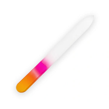 Optimal Double-Sided Glass Nail File Orange