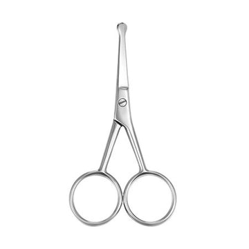 Optimal Eyebrow Scissors β Chrome Plated