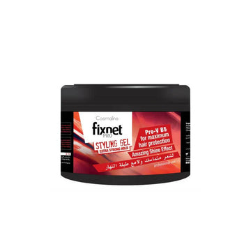 Cosmaline Fixnet Pro Styling Gel Extra Strong Hold Red