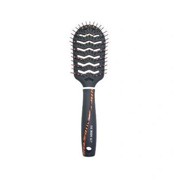 Optimal Hair Brush with Rubber Coating Wet Hair