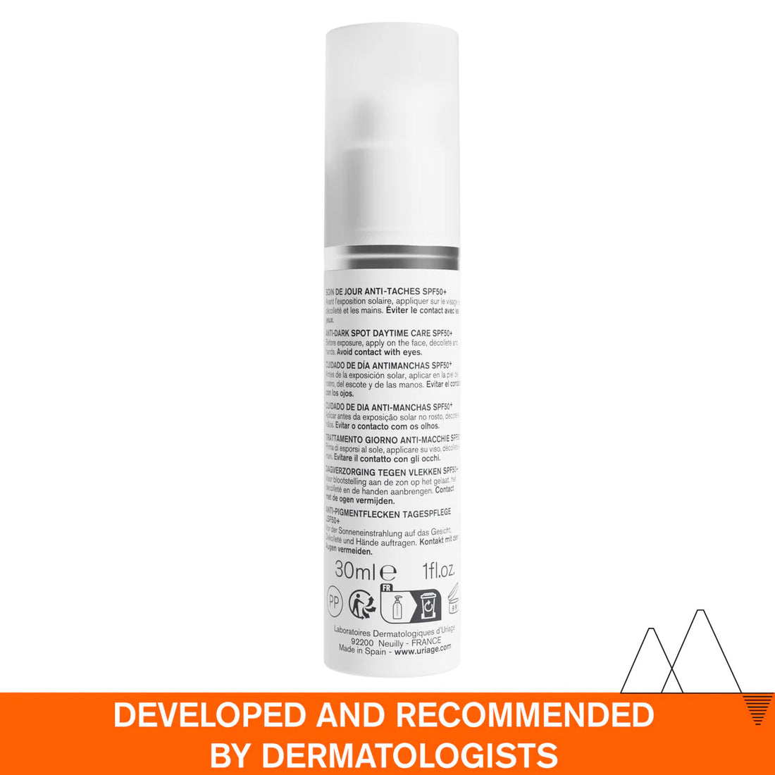 Uriage Depiderm Anti-Dark Spot Fluid Spf15