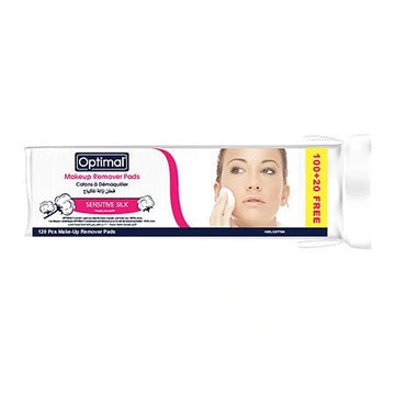 Optimal Makeup Remover Pads 120Pcs