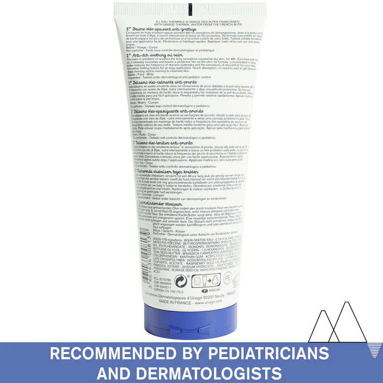 Uriage Baby's 1st Skincare - 1st Anti-Itch Soothing Oil Balm
