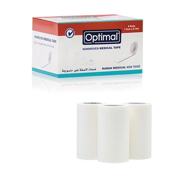 شريط طبي غير منسوج مثالي (7.5 سم × 9.14 م)