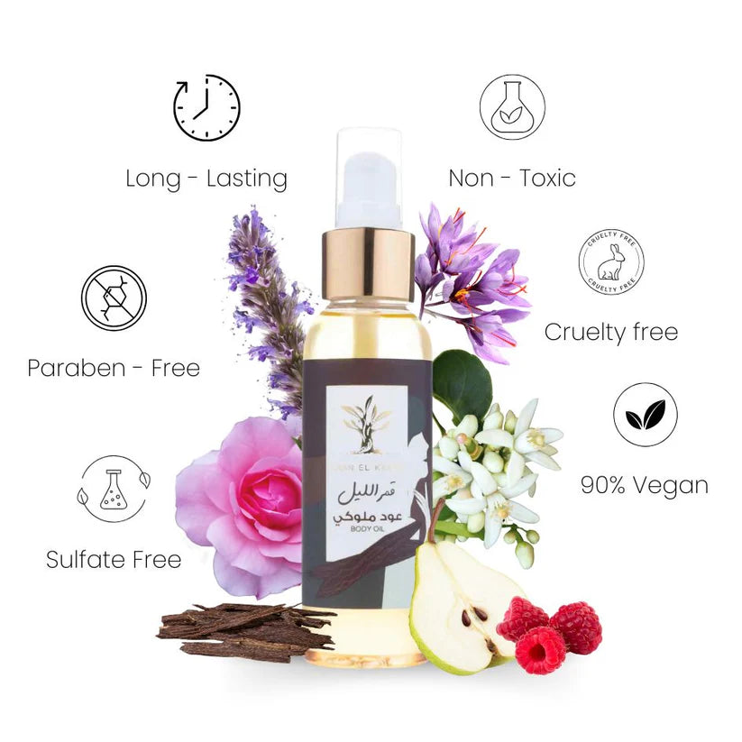 Khan El Kaser Body Oil - Oud Molouki