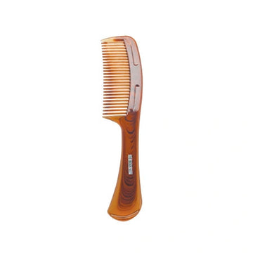 Optimal Plastic Hair Brush Comb Brown