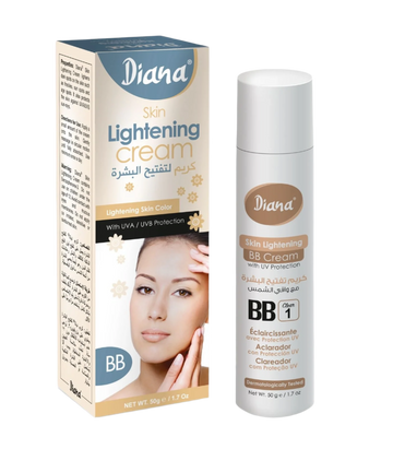 Diana Skin Lightening BB Cream with UVA/UVB