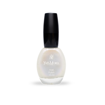 Yves Morel Nail Polish 5 β Fogy White Holo Effect