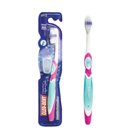 Optimal Double Protection Toothbrush (Maxi Clean) -Medium