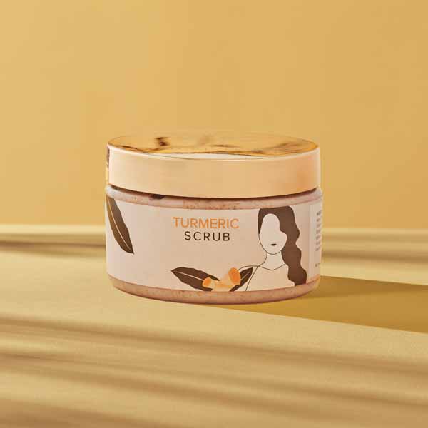 Khan El Kaser Facial scrub - Turmeric