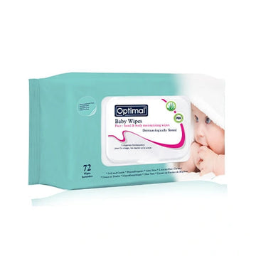 Optimal Baby Wipes With Plastic Lid