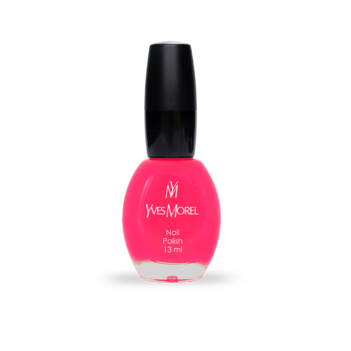 Yves Morel Nail Polish 97 – Neon Pinkish Red Fluorescent