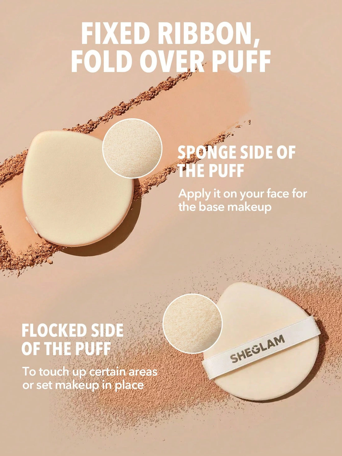 Sheglam Skin-Focus High Coverage Powder Foundation-Porcelain