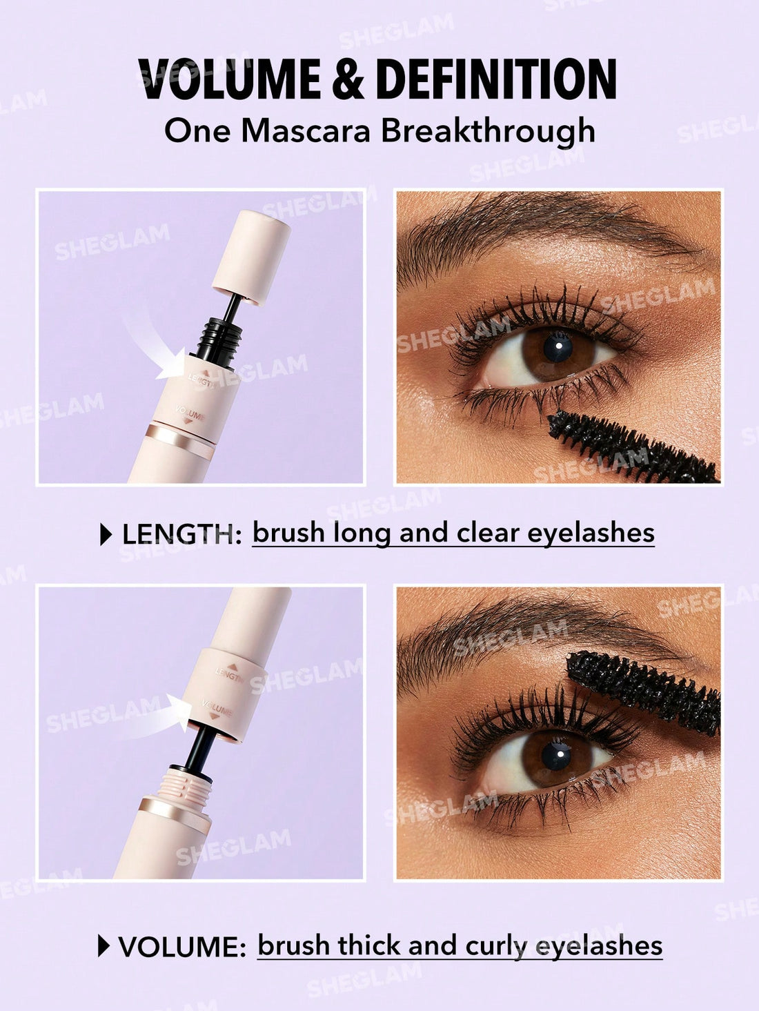 Sheglam Lash Besties 2-In-1 Mascara
