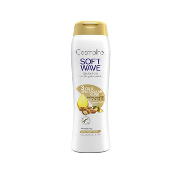 Cosmaline Soft Wave 3 Oils Spectacular Cure Shampoo For Dry/Frizzy Hair
