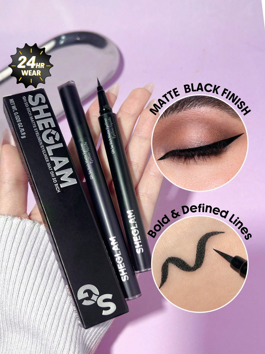 Sheglam Oh So Rich Matte Eyeliner(Vegan Formula)