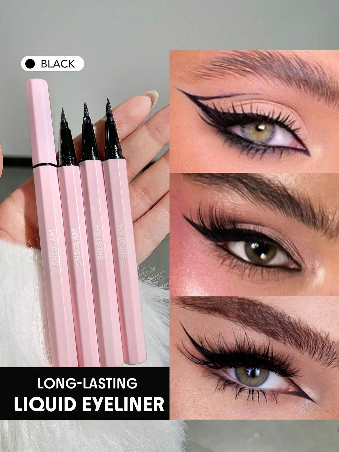 Sheglam Eternal Beauty Waterproof Liquid Eyeliner Matte(Vegan Formula)