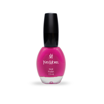 Yves Morel Nail Polish 102 – Neon Cerise Pink Fluorescent