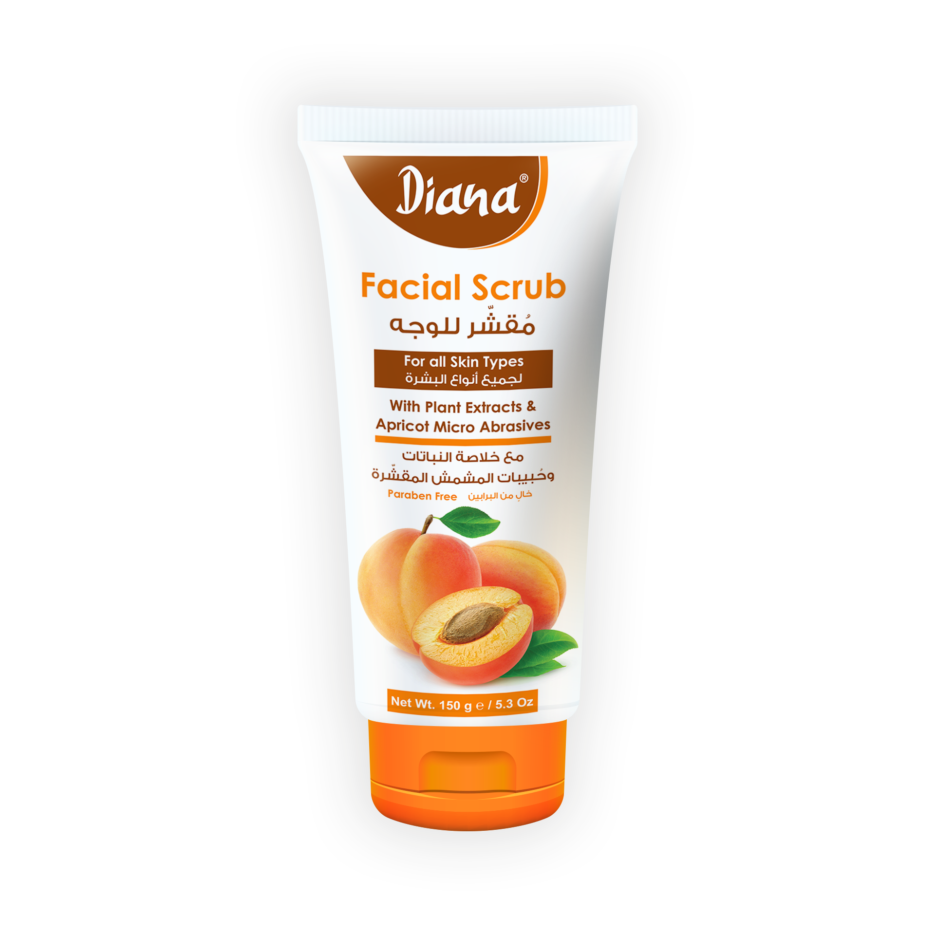 Diana Facial Scrub with Plant Extracts & Apricot