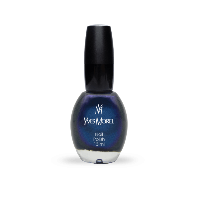 Yves Morel Nail Polish 82 – Regal Blue Holo Effect