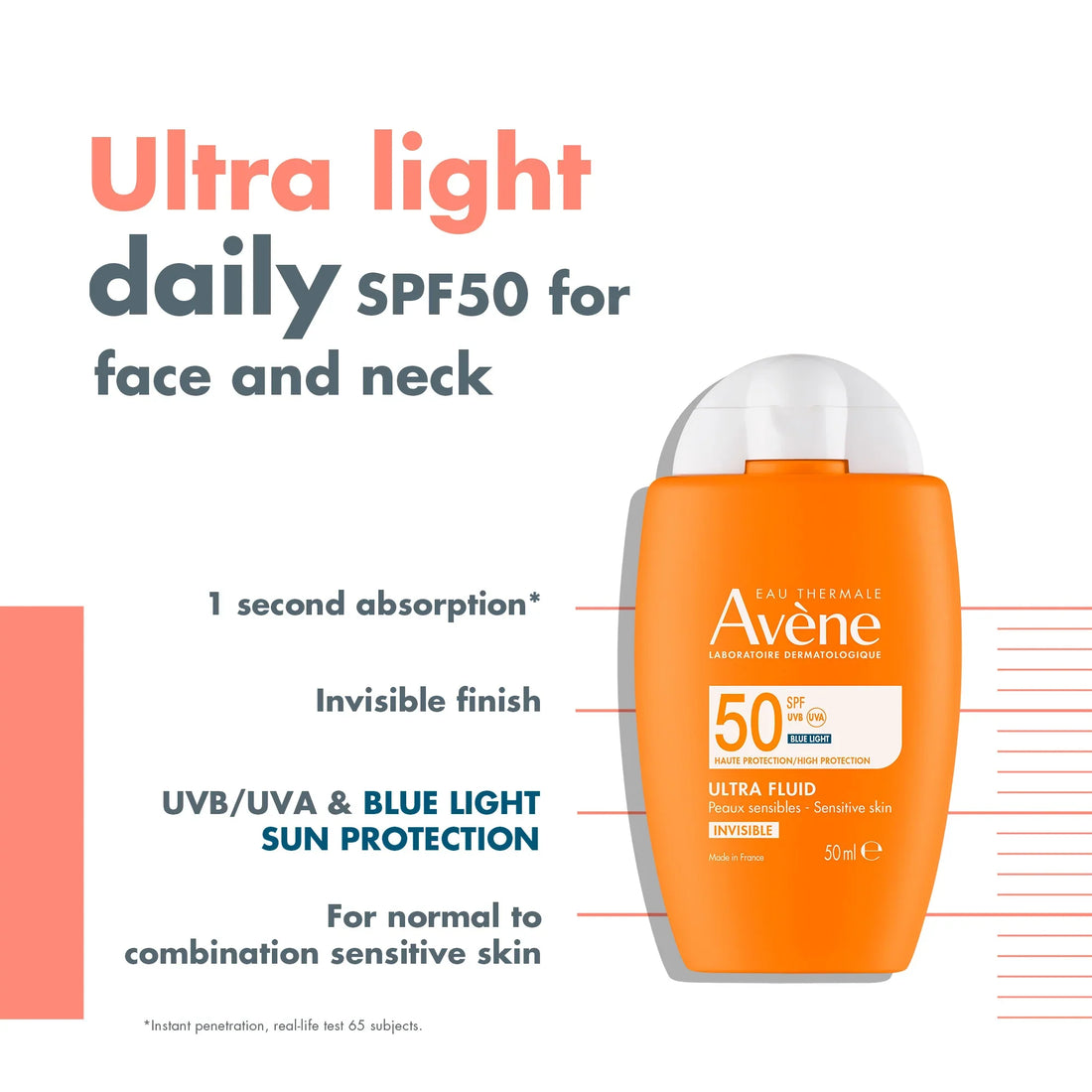 Avene Ultra Fluid Invisible SPF50