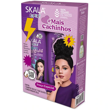 Skala Expert Kids Mais Cachinhos Shampoo & Conditioner Kit