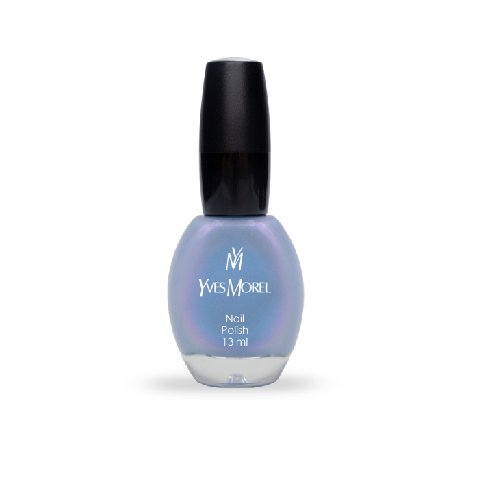 Yves Morel Nail Polish 10 – Wild Blue Yonder Holo Effect