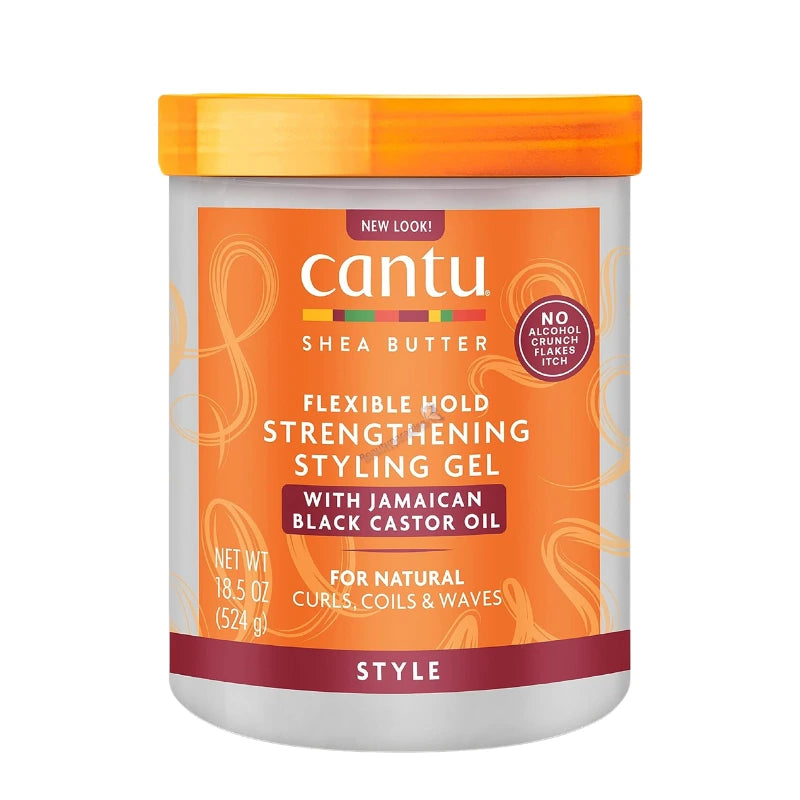 Cantu Shea Butter Maximum Hold Styling Gel With Jamaican Black
