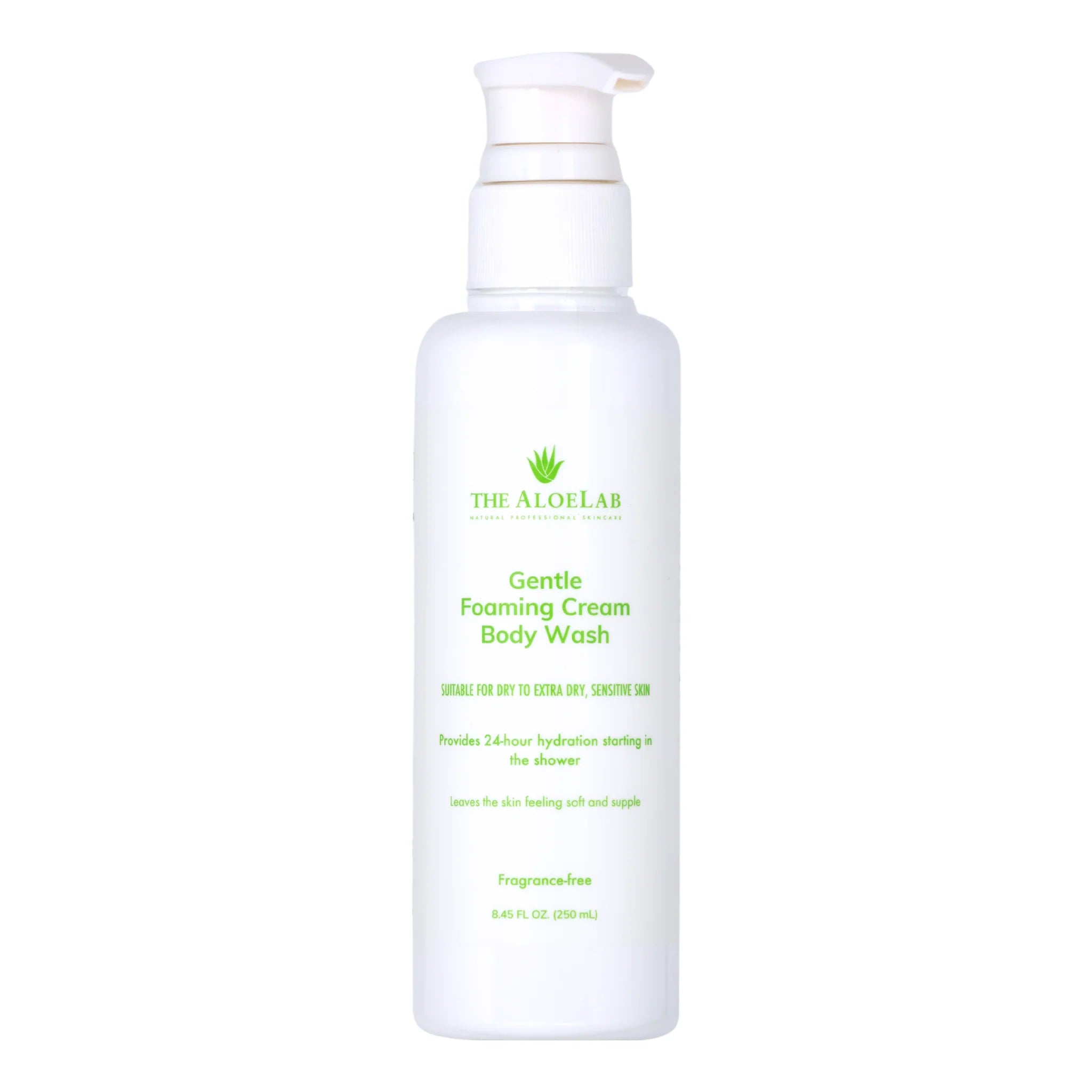 AloeLab Gentle Foaming Cream Body Wash - Fragrance free