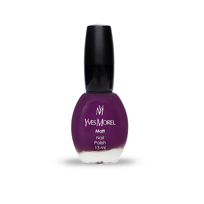 Yves Morel Nail Polish 402 – Blackberry Matte