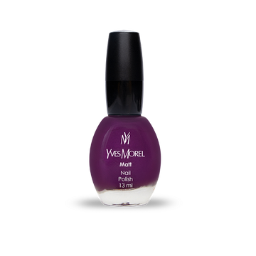 Yves Morel Nail Polish 402 – Blackberry Matte