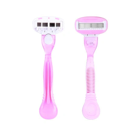 Optimal 5-Blades Razor For Women Pink