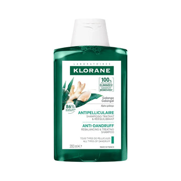 Klorane Anti-Dandruff Treatment And Rebalancing Shampoo With Galangal