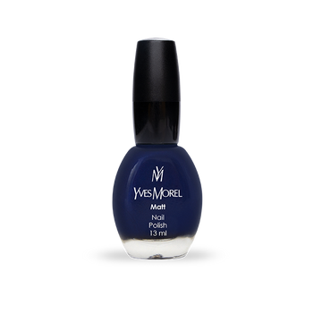 Yves Morel Nail Polish 401 – Dark Navy Matte