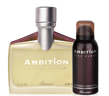 Rasasi Ambition Pour Homme Gift Set Men Perfume