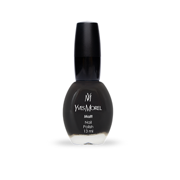 Yves Morel Nail Polish 400 – Black Matte