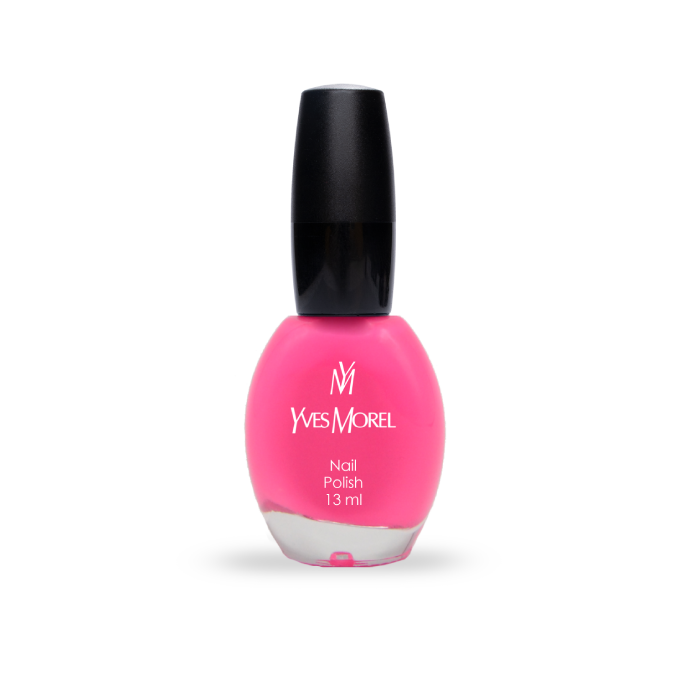 Yves Morel Nail Polish 101 – Neon Brilliant Rose Fluorescent