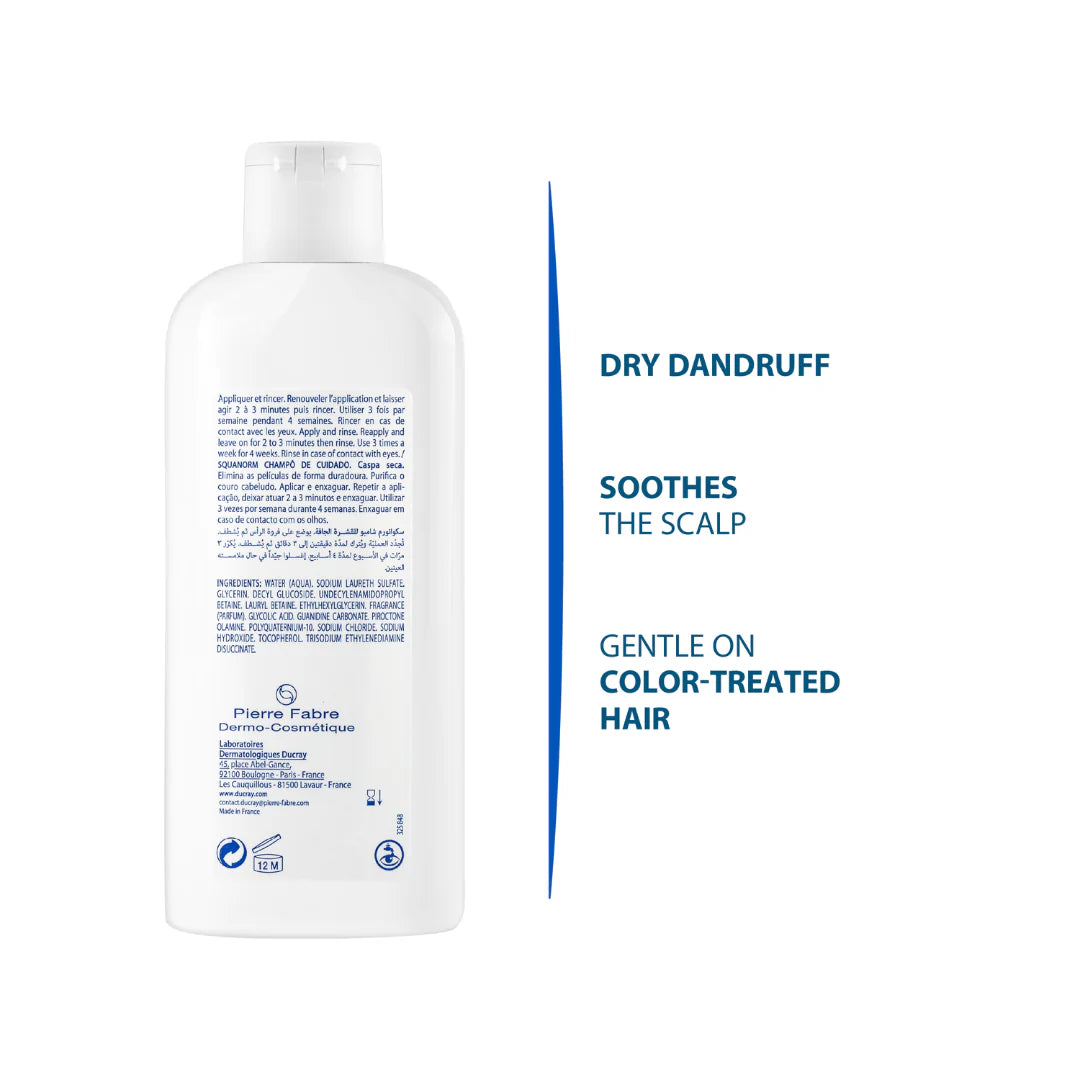 Ducray Kelual Squanorm Anti-Dandruff Treatment Shampoo
