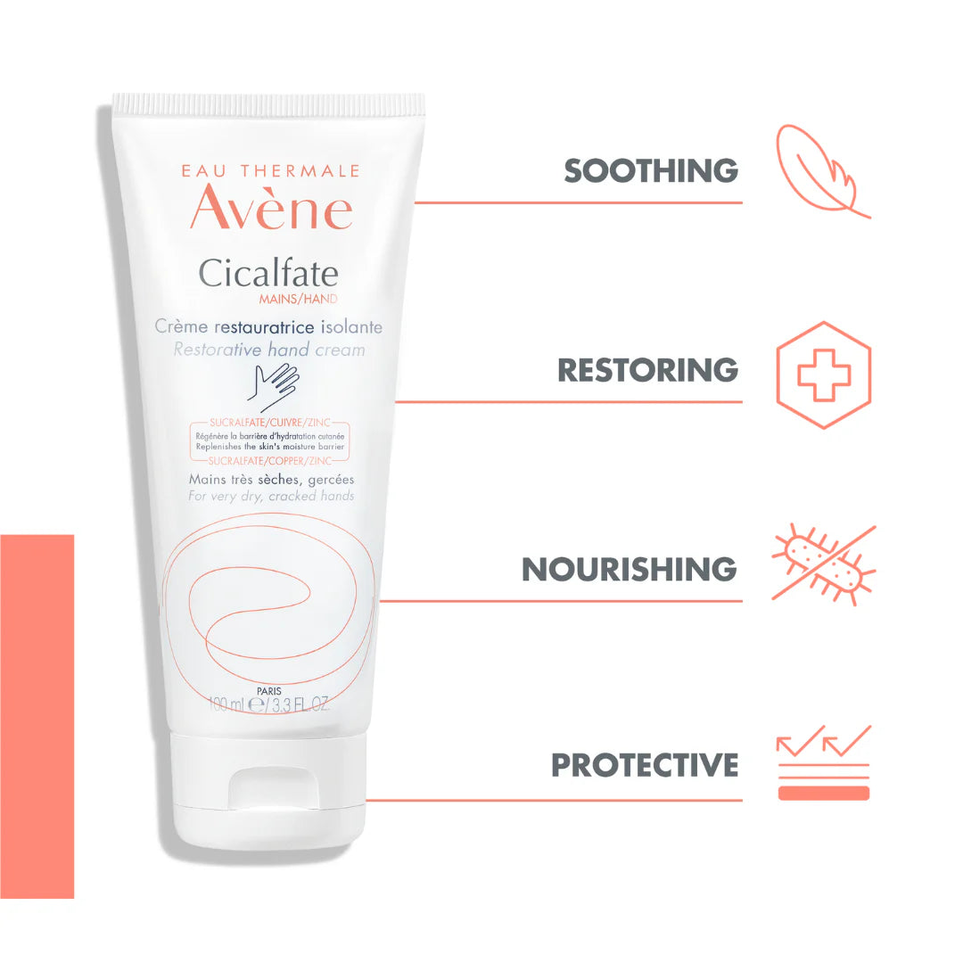 Avene Cicalfate+ Ultimate Skin Barrier & Hand Repair Duo Buy 1 Get 1 Bundle