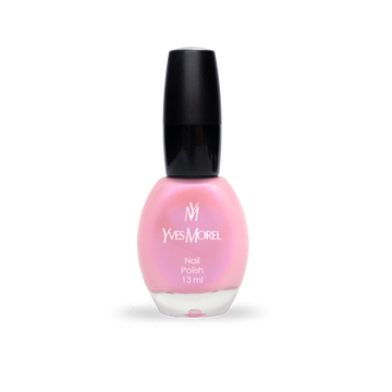 Yves Morel Nail Polish 4 – Pink Pearl Holo Effect