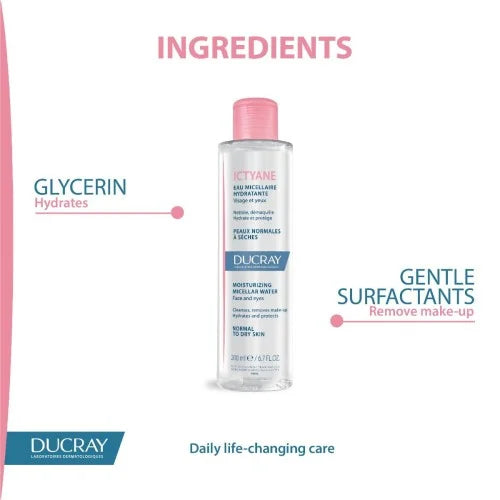 Ducray Ictyane Moisturising Micellar Water