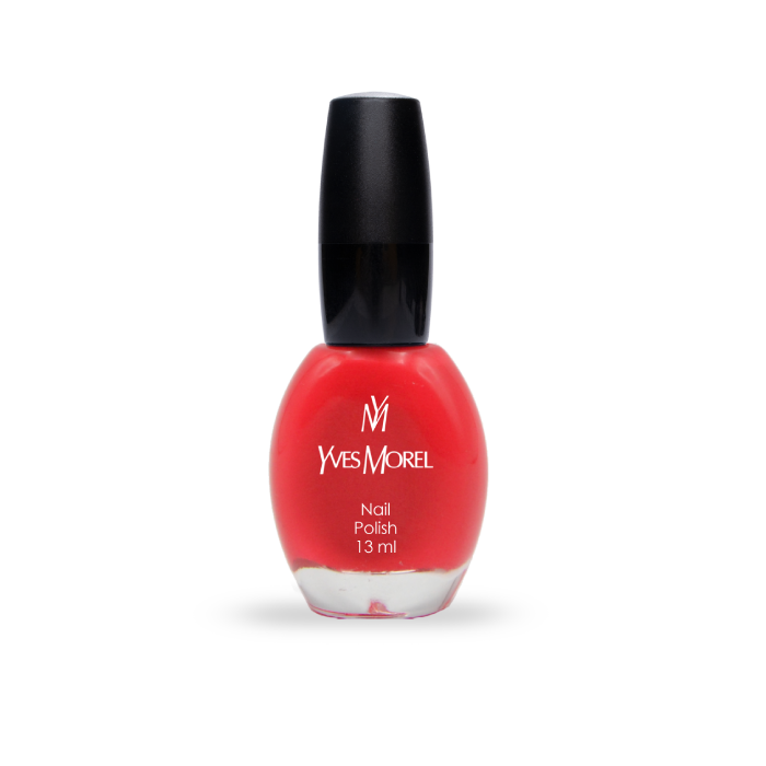 Yves Morel Nail Polish 100 – Neon Ruby Red Fluorescent