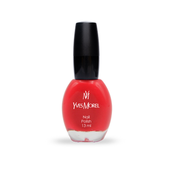 Yves Morel Nail Polish 100 – Neon Ruby Red Fluorescent