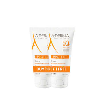 Aderma Protect Fragrance Free For Dry And Sensitive Skin Face Sunscreen Buy 1 Get 1 Bundle